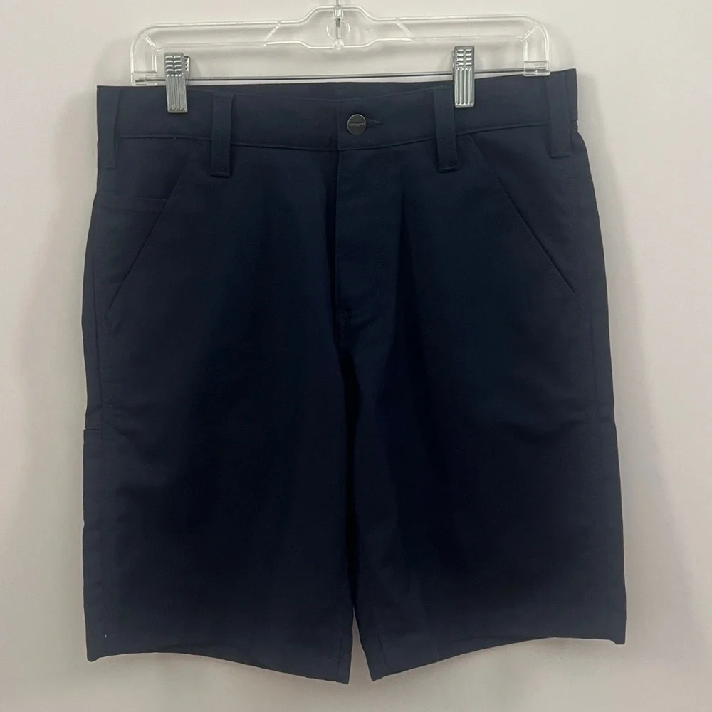 Carhartt Men’s Navy Size 30 Rugged Work Shorts Navy Blue Side Pocket
Inseam: 10” - Picture 8 of 16